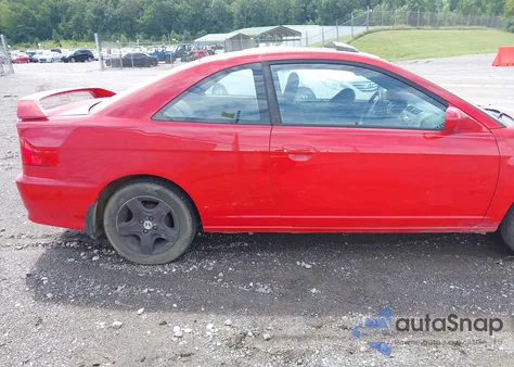 2004 Honda Civic Ex from USA, damaged, VIN 1HGEM22924L019284